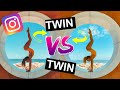 Recreating my TWINS INSTAGRAM photos! Twin VS Twin!