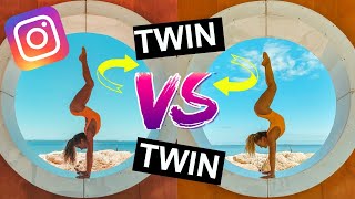 Recreating my TWINS INSTAGRAM photos! Twin VS Twin!