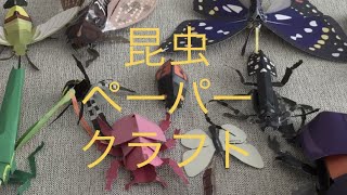 【ペーパークラフト】新昆虫館　小学館の図鑑　クラフトブック　解説【6才】