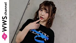 モデル・三海由宇、美ウェストで魅せる和風デニムスタイルで登場！＜MUSIC CIRCUS FUKUOKA＞