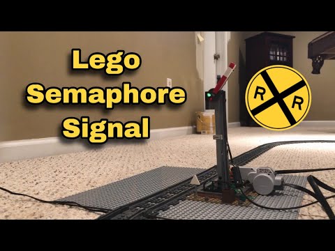 LEGO Semaphore Signal