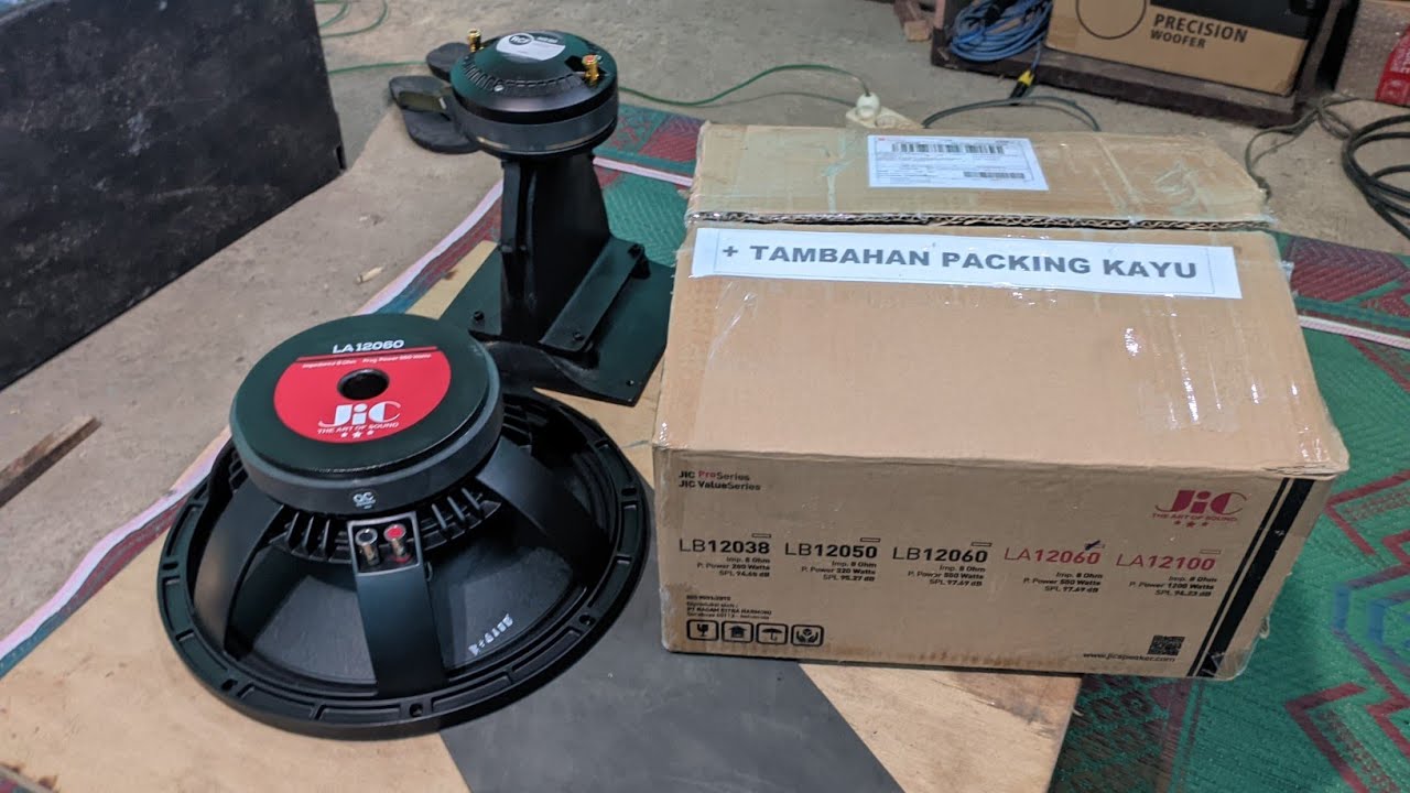 Unboxing & Test spiker jic la 12060 Baguss !!