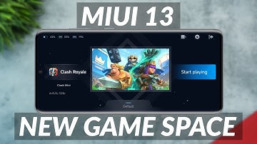 MIUI 13 New Game Space - Install MIUI 13 New Game Turbo & New Features On Any Xiaomi Device