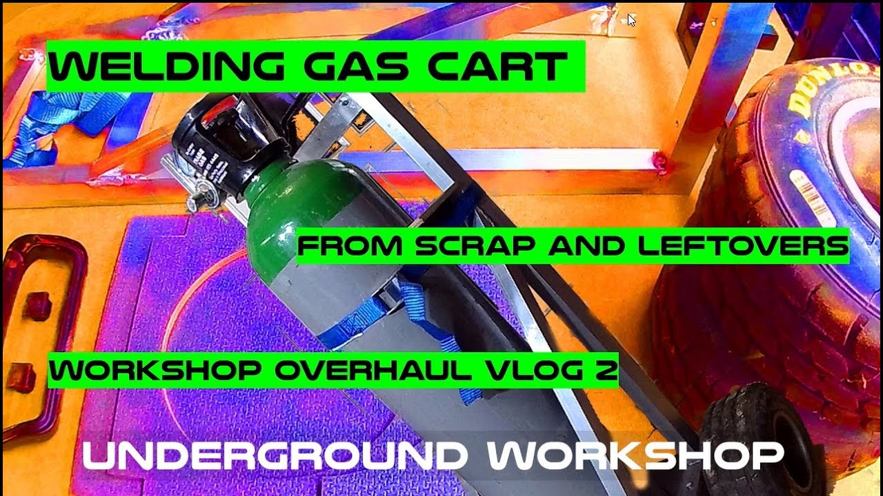 welding gas bottle cart overhaul vlog 2 YouTube