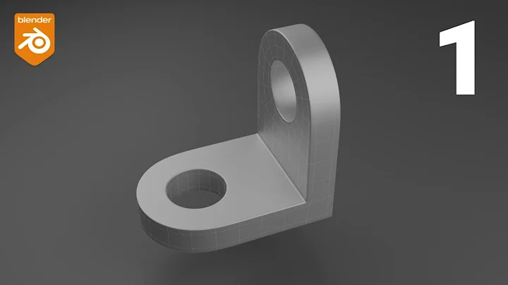 Topology Exercise | How to Model Hard Surface | Blender Tutorial