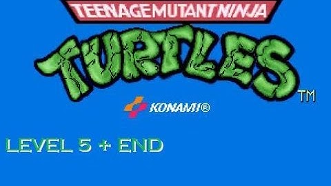 TMNT Arcade - Level 5 + End