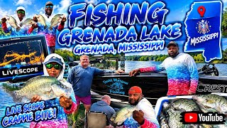 👉 ￼ GIANT CRAPPIES ON LIVE SCOPE! 😱 GRENADA LAKE GRENADA, MISSISSIPPI