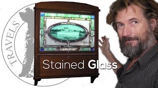 A gift of stained glass - Boat life - Boat refit - Travels With Geordie #141