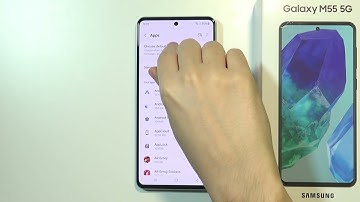 How to Change Default Apps on Samsung Galaxy M55 5G