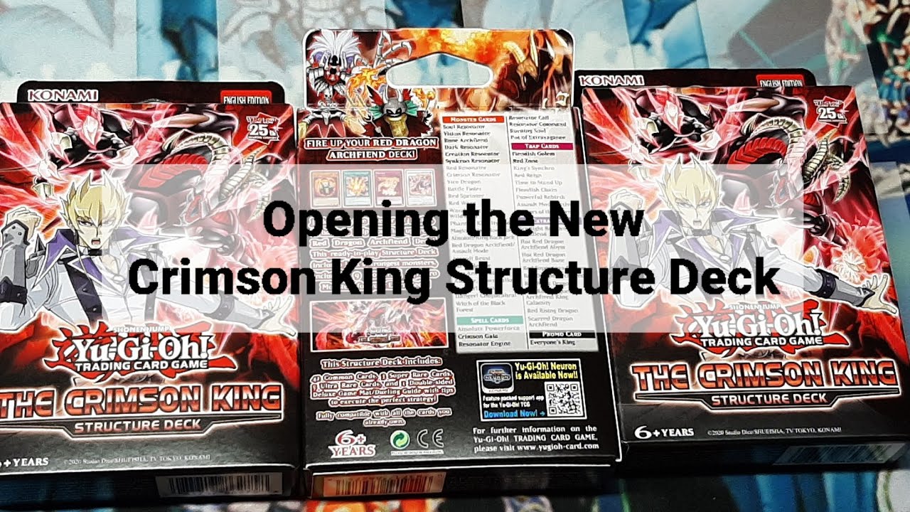 Opening the New Crimson King Structure Deck