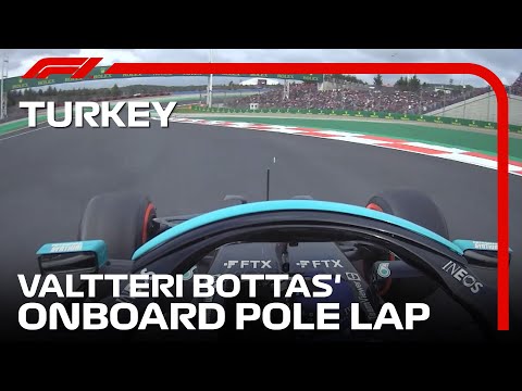 Valtteri Bottas' Onboard Pole Lap | 2021 Turkish Grand Prix | Pirelli