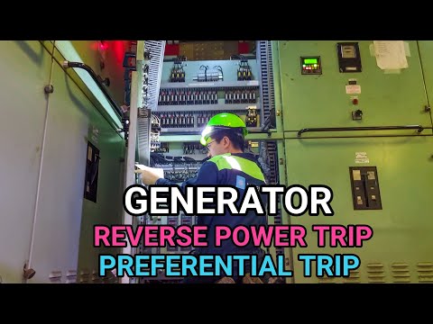 Generator Preferential And Reverse Power Trip | Marine Electrician