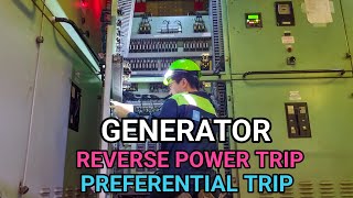 GENERATOR PREFERENTIAL AND REVERSE POWER TRIP | MARINE ELECTRICIAN