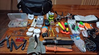 Que llevar en el bolso de pesca?? □PESCA + accesorios □Fishing bag □Fishing lines and accessories