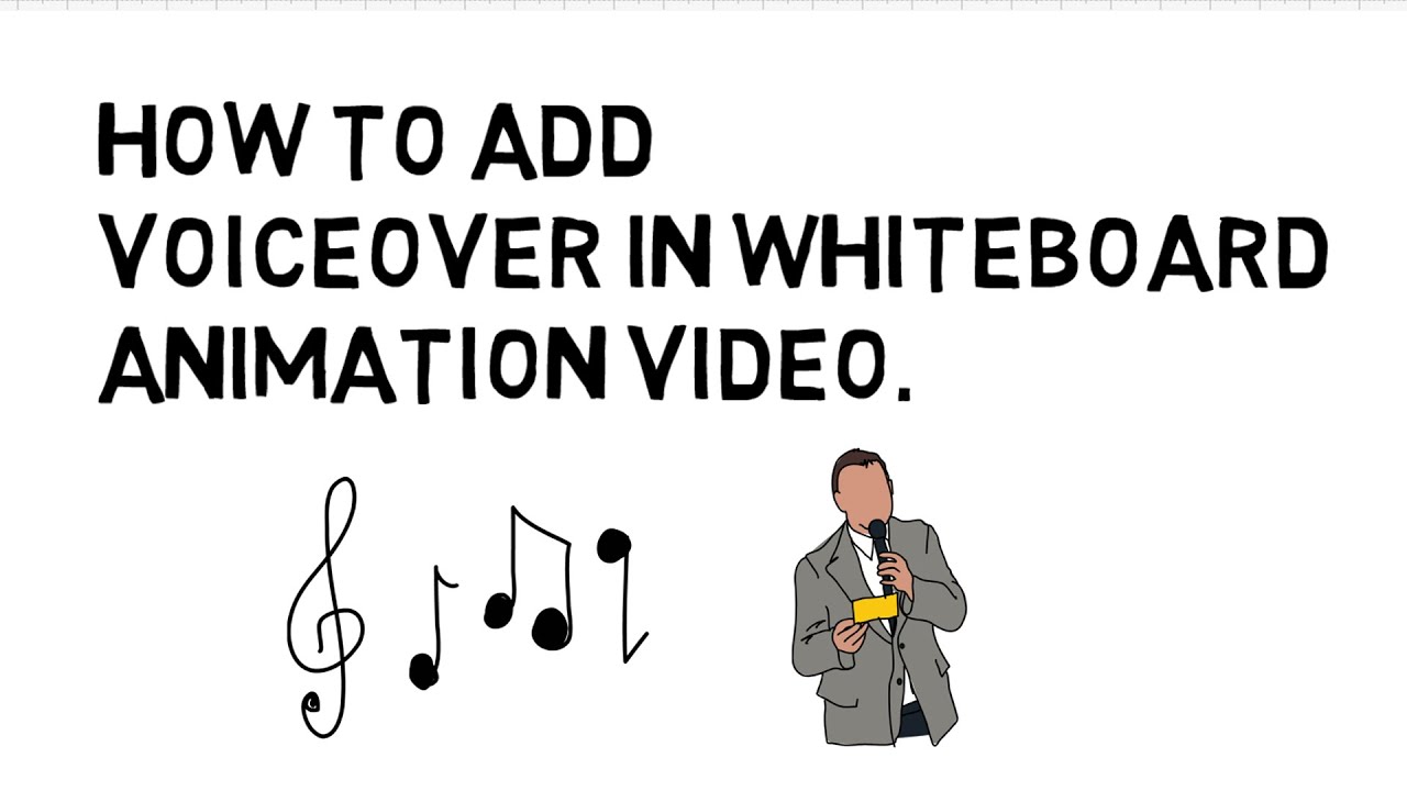 How to Convert Text To Voice and Add Voiceover to Whiteboard Animation