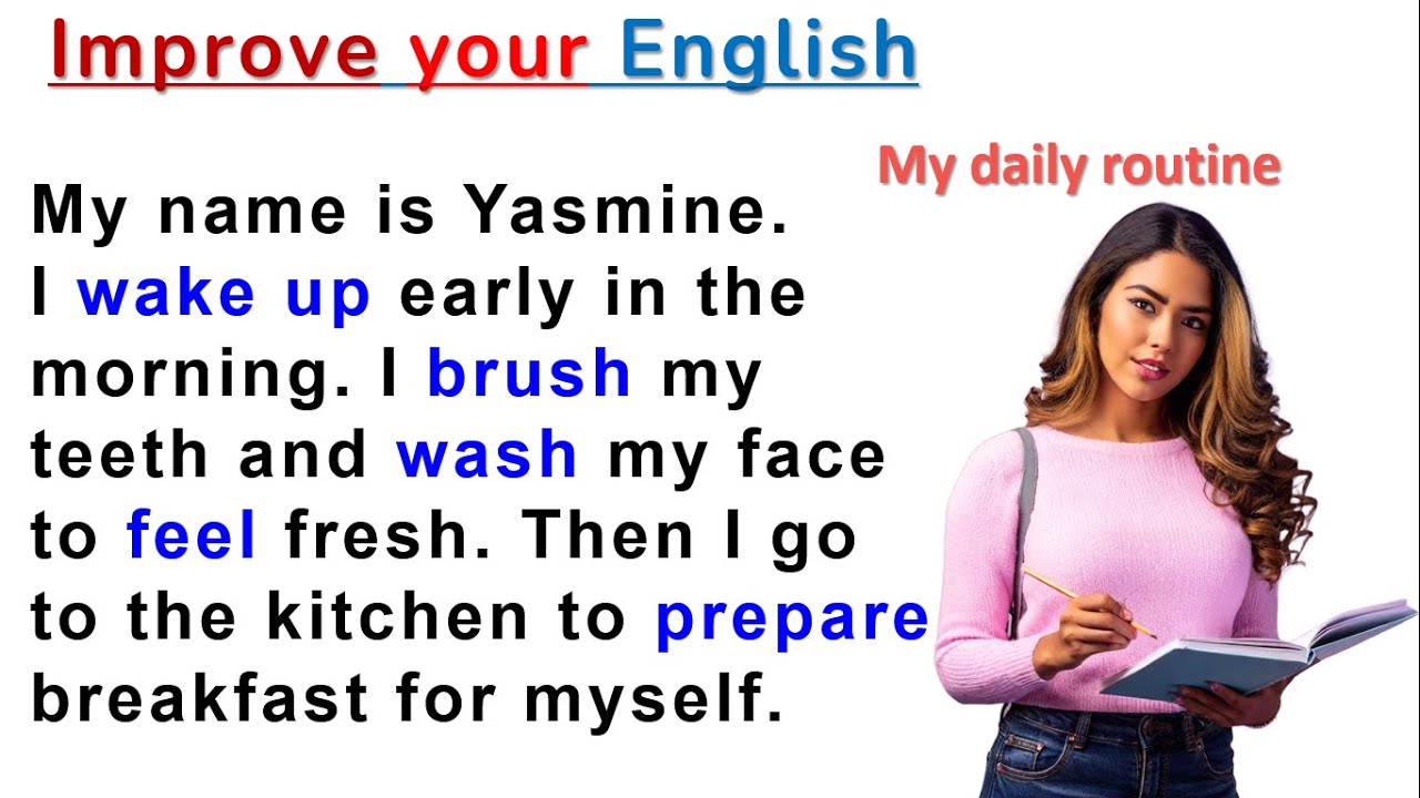 My Daily Routine ️ Improve your English Speaking for Everyday ...