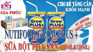 Nutifood Grow Plus + Xanh Cho Trẻ Tăng Cân Khỏe Mạnh - Sữa Bột Pha Sẵn