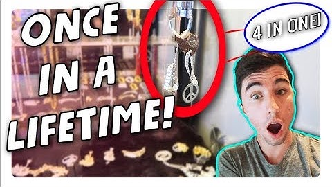 ONCE In A LIFETIME Claw Machine WIN!!