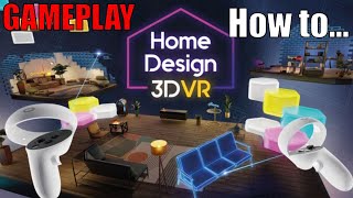 Home design 3D VR GAMEPLAY, Oculus Quest 2 screenshot 4