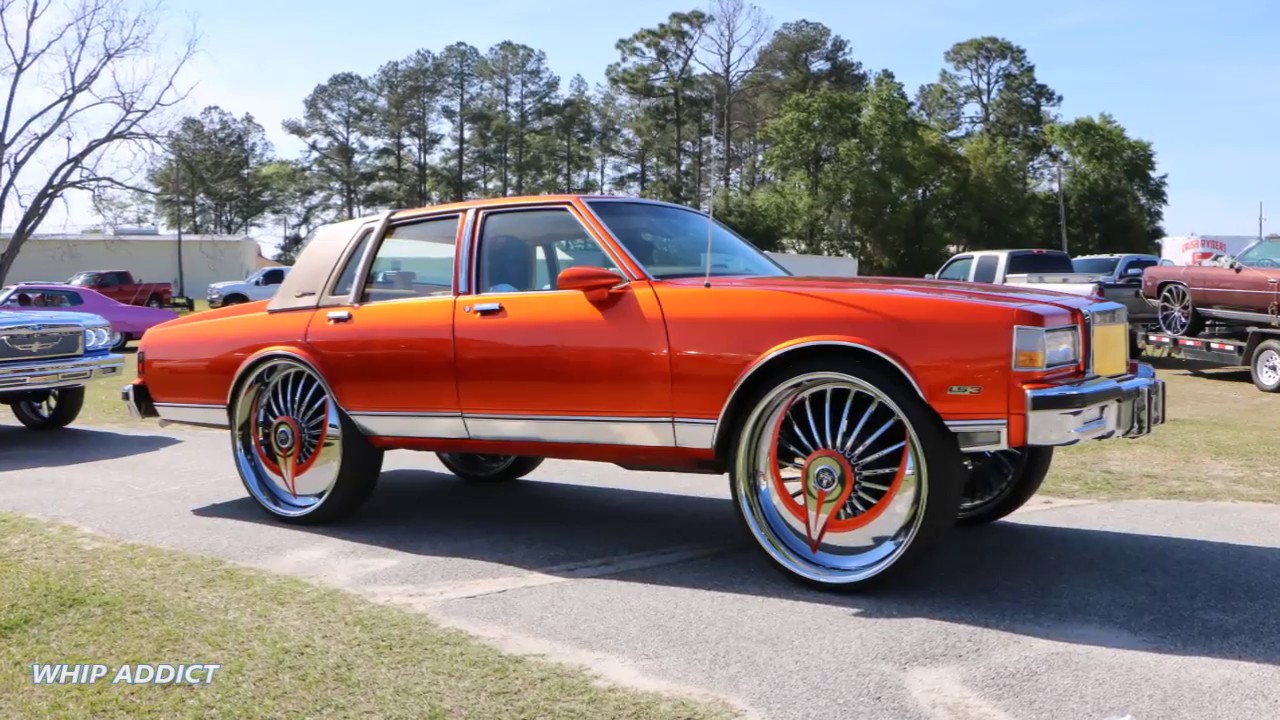 WhipAddict Kandy Orange 89' Chevrolet Caprice LS with LS3 tuckin DUB