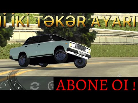 CPM| Yeni İki Təkər Ayarı 😎. VAZ 2107 | ProDriveAz | CarParking Mobile  Game