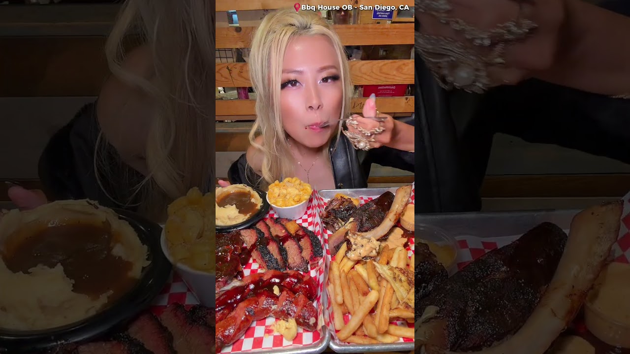 Bbq House OB in San Diego, CA #rainaiscrazy
