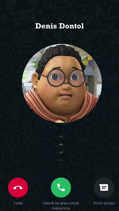 Denis DONTOL calling #sopojarwo #denis #animation #ringtone