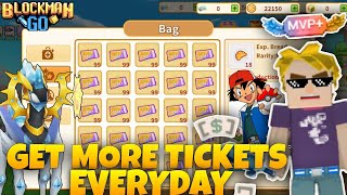 How To Get MORE ELITE TICKETS EVERYDAY In Trainers Arena Blockman Go!! 🤑😍