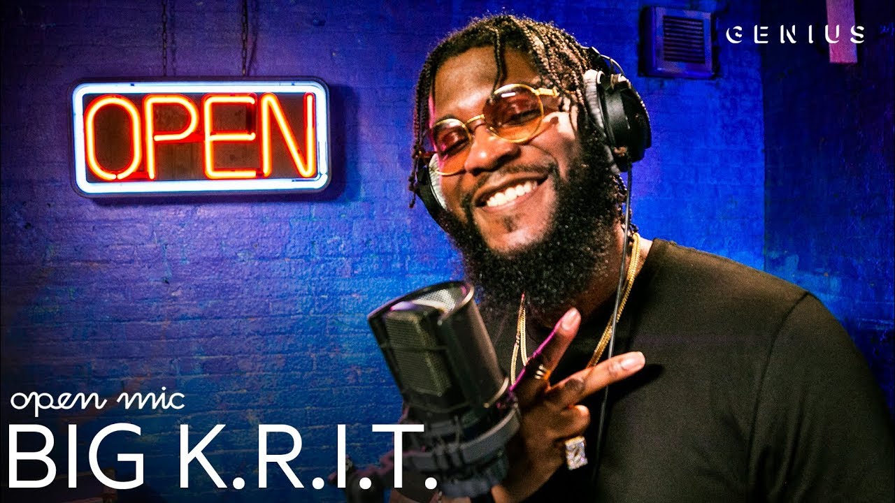 Big K.R.I.T. "K.R.I.T. HERE" (Live Performance) | Open Mic