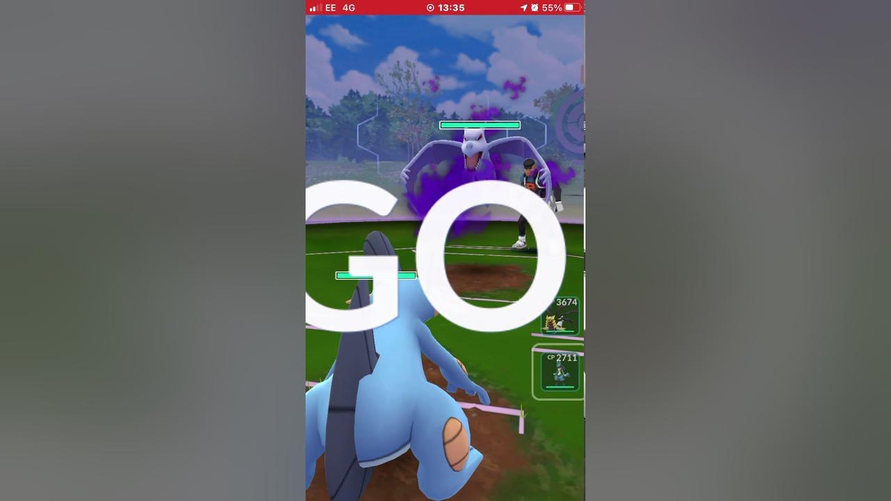 Pokemon Go Cliff with Aerodactyl/Gallade/Tyranitar Rocket Leader YouTube
