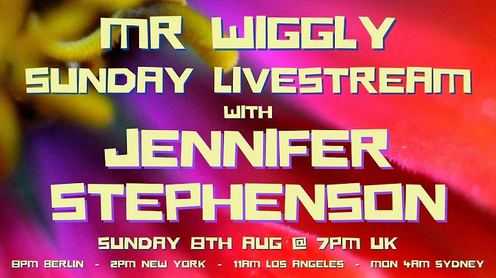 SUNDAY LIVESTREAM WITH JENNIFER STEPHENSON