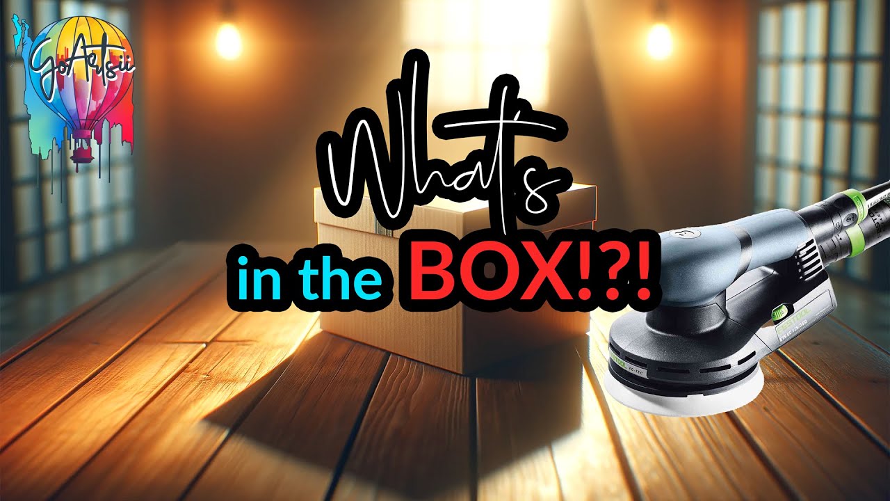 Artist UNBOXING of FESTOOL ETS EC 125/3 EQ-Plus