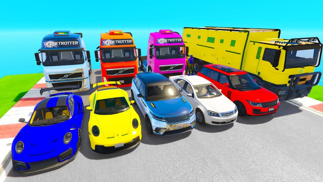 العاب سيارات بورش و كابرس و شاحنات