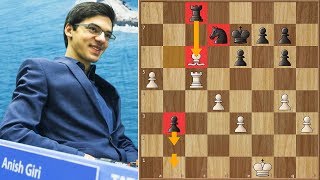 Anish Giri and Maxim Matlakov, Tata Steel Chess Tournament …