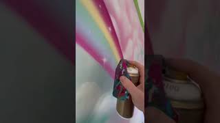 Unicorn bedroom art #streetart #art #graffiti #artlife