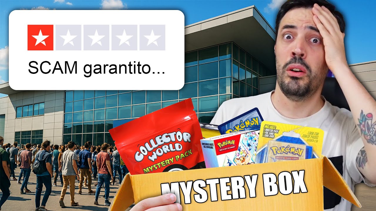 Ho Comprato TRE MYSTERY BOX di Carte Pokémon in FIERA e Questo è il ...