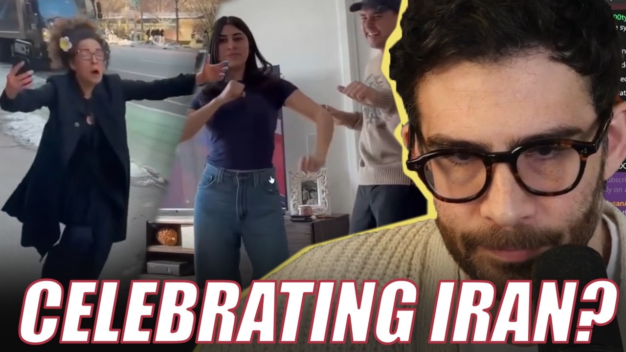 What are they happy about? Hasanabi Reacts to Iran Diaspora on war