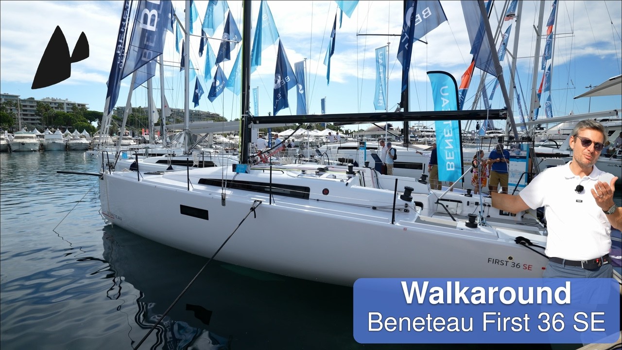 ⁣Walkaround du Beneteau First 36 SE au Cannes Yachting Festival