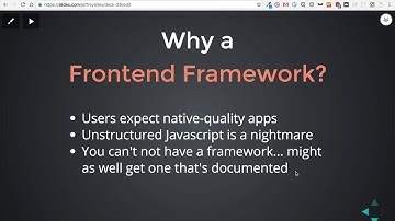 Ember #1: Why Ember?