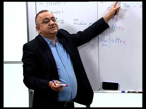 اللغة الفرنسية ثالث متوسط / زمن المضارع ج /4