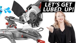 How to Tune Up a Mitre Saw | Cleaning and lubrication