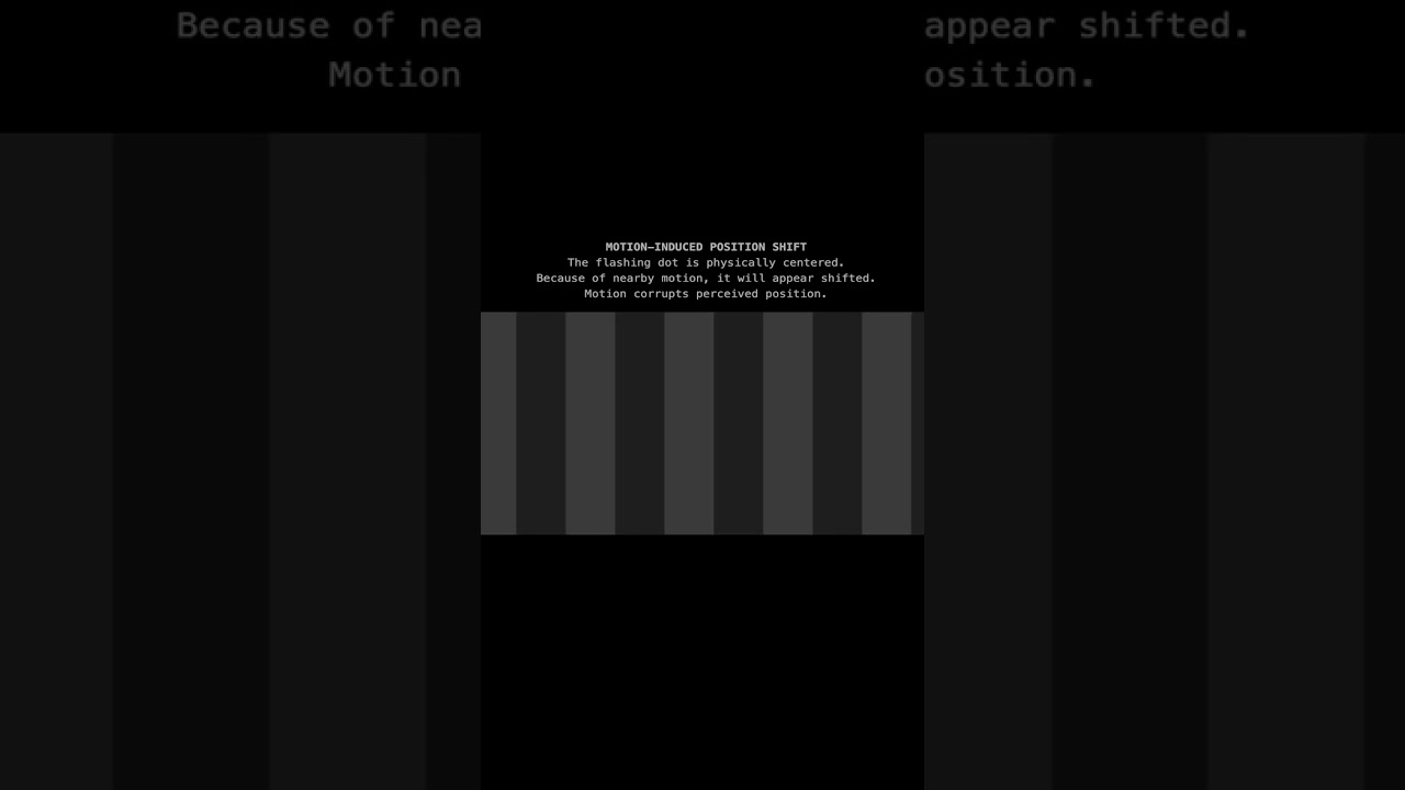 Motion Silences Color Change