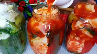 ОГУРЦЫ В ТОМАТЕ ПО &quot;ТАШКЕНТСКИ&quot; 🌶🥒 ВОТ КАК НАДО ГОТОВИТЬ!!! МАЛО КТО ЗНАЕТ ЭТОТ СЕКРЕТ !!!