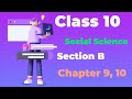 Class 10 Social Science | Vikas First Test Assignment 2025 Solution | Sec. B Ch 9,10 English Medium