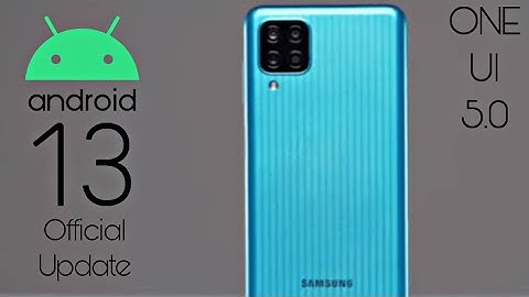Samsung Galaxy F12 Android 13 ONE UI 5.0 Update