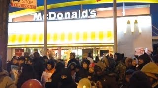 Chicago's fast-food workers on strike: 'All I want is a fair chance'