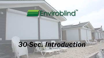 Enviroblind Rolling Security Shutters 30-Sec. Introduction
