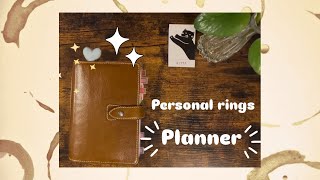 Personal Rings Filofax flip