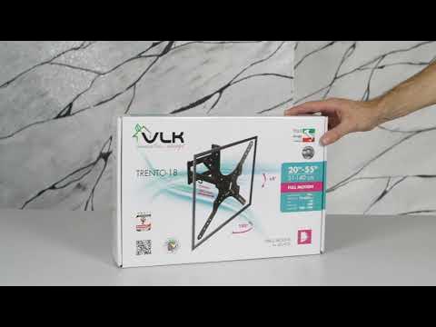 Настенный кронштейн для LED/LCD телевизоров VLK TRENTO-18 - YouTube