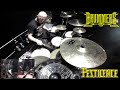 Capture de la vidéo Pestilence-Land Of Tears-Michiel Van Der Plicht. Live In Poland 2023 (Drum Cam)